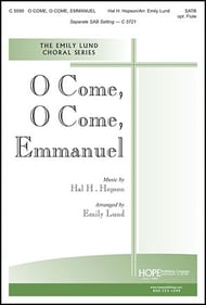 O Come, O Come, Emmanuel SATB choral sheet music cover Thumbnail